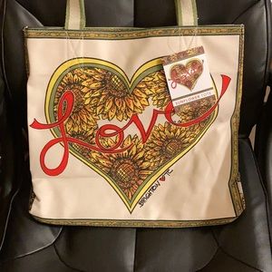 Brighton sunflower tote